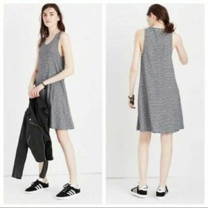 Madewell High Point Striped Tank Dress XL